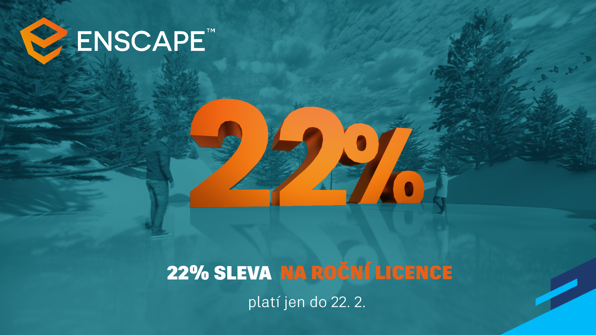 Enscape - 22% sleva na roční licence