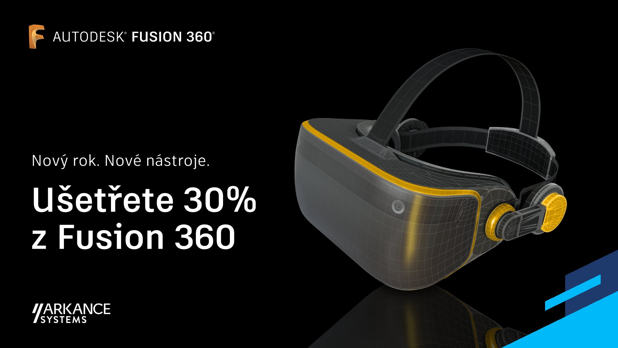 Autodesk Fusion 360 - ušetřete 30 %