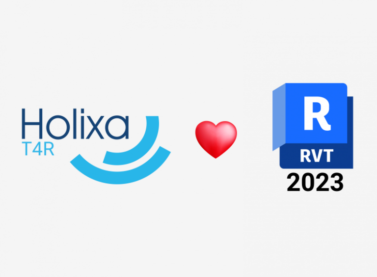 Holixa T4R a Revit - nyní vydáváme s podporou Autodesk Revit 2023