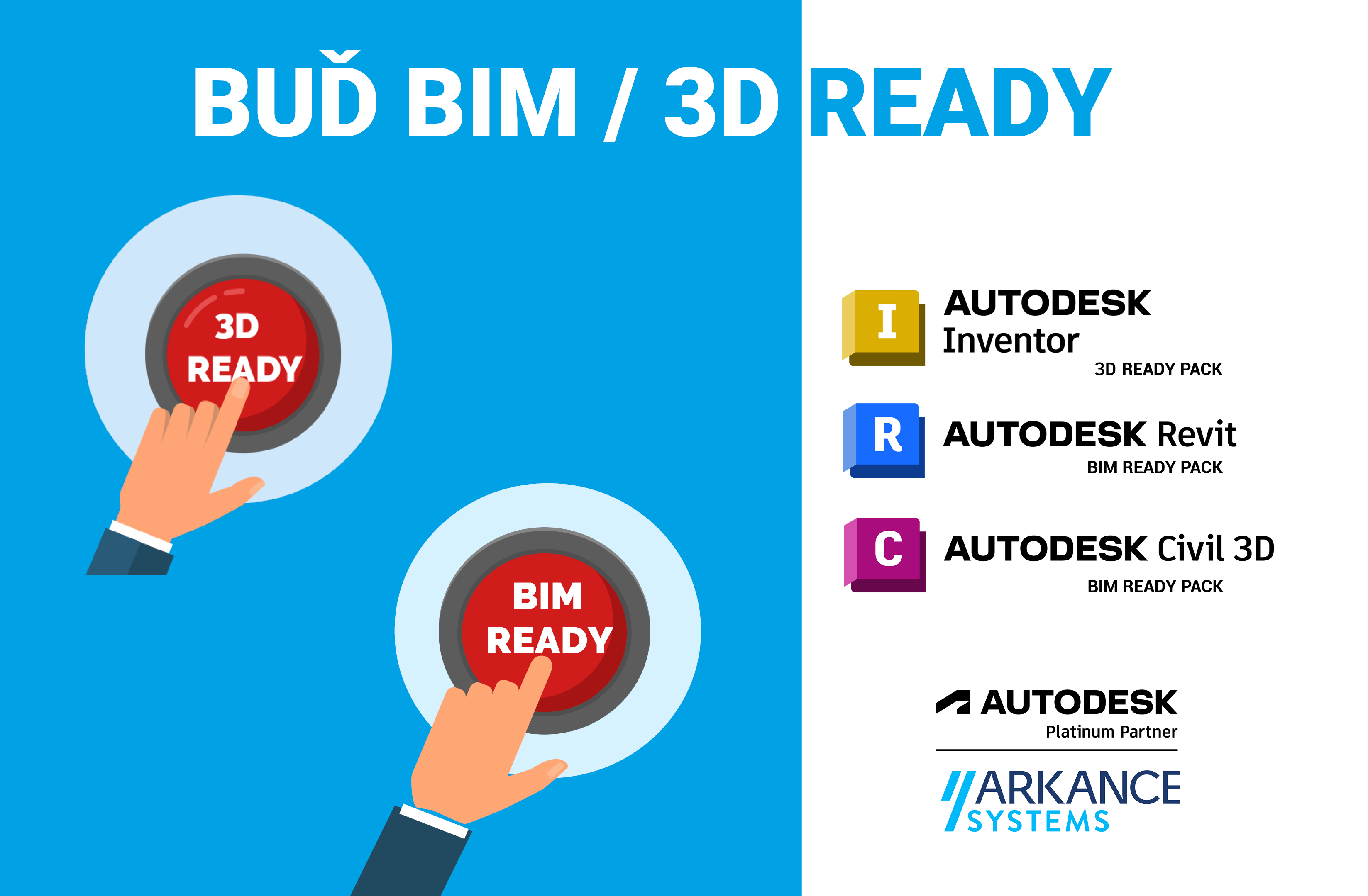 Buďte BIM Ready a 3D Ready s novými startovacími balíčky
