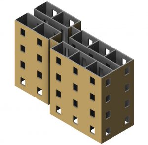 AGACAD Panel Packer - architektonický návrh