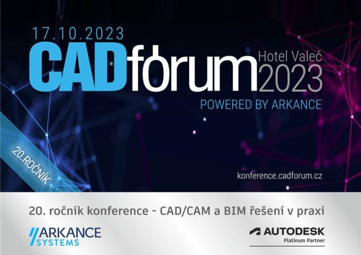 CADfórum 2023 - CAD/CAM a BIM řešení v praxi