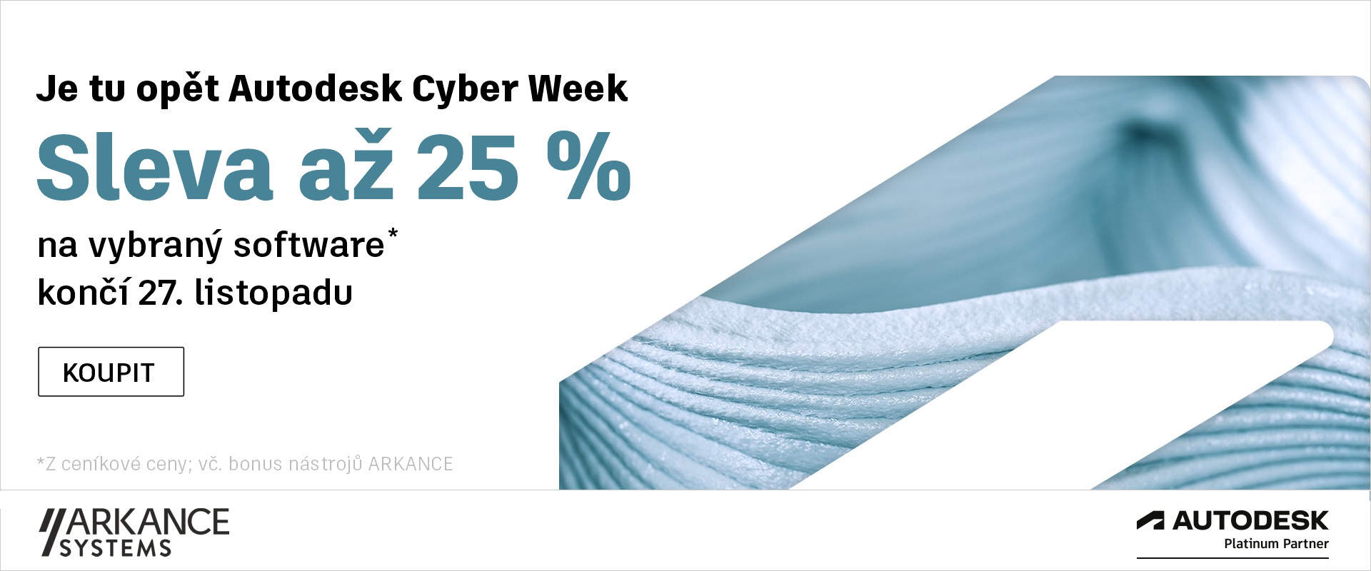Cyber Week 2023 - sleva až 25 % u společnosti ARKANCE